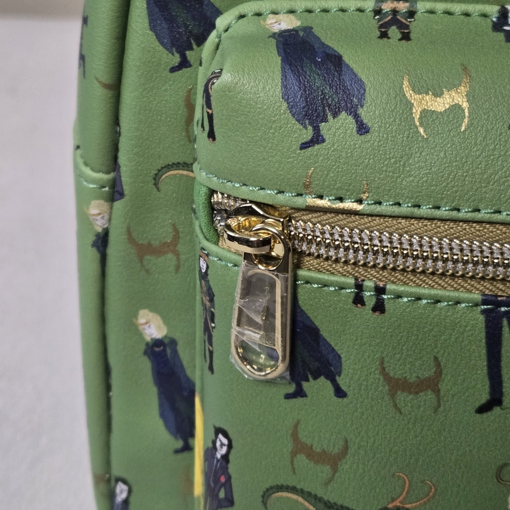 Loungefly Disney Marvel Loki Multiverse Variants Mini Backpack NWT - Picture 6 of 13